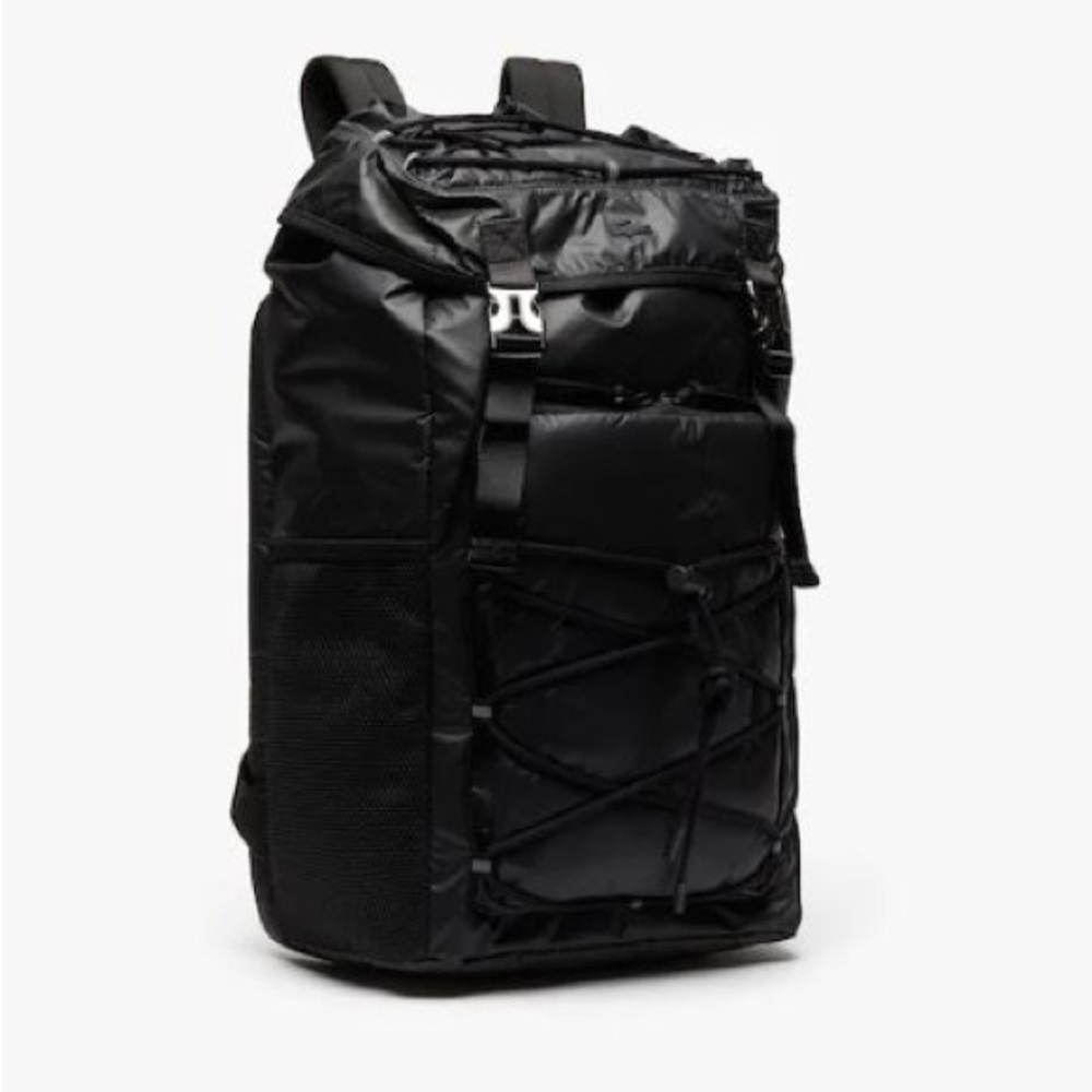 Men's Altitude Drawstring Flap Nylon Backpack - Picture 3 of 4